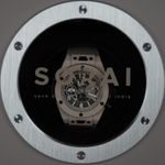 Hublot Big Bang Unico 411.CZ.4620.NR.SOA19 (2019) - Transparent dial 45 mm Ceramic case (4/8)