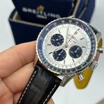 Breitling Navitimer 1 B01 Chronograph AB0138241G1P1 (2023) - Zilver wijzerplaat 43mm Staal (8/8)