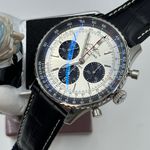 Breitling Navitimer 1 B01 Chronograph AB0138241G1P1 (2023) - Zilver wijzerplaat 43mm Staal (1/8)