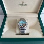 Rolex Oyster Perpetual 126000 (2024) - Turquoise dial 36 mm Steel case (2/3)