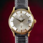 Omega Constellation 168.005 (1970) - White dial 34 mm Gold/Steel case (1/8)