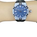 Maurice Lacroix Aikon AI6008-SS002-430-1 (2024) - Blue dial 42 mm Steel case (1/8)