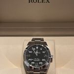 Rolex Air-King 116900 (2020) - Black dial 40 mm Steel case (3/5)