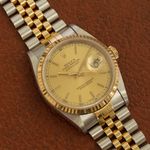 Rolex Datejust 36 16233 (1992) - Champagne wijzerplaat 36mm Staal (1/8)