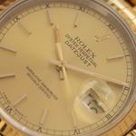 Rolex Datejust 36 16233 (1992) - Champagne wijzerplaat 36mm Staal (2/8)