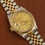 Rolex Datejust 36 16233 (1992) - Champagne wijzerplaat 36mm Staal (4/8)