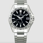 Grand Seiko Evolution 9 Collection SBGE283 (2023) - Zwart wijzerplaat 41mm Titanium (1/1)