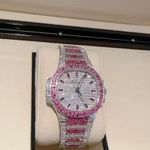 Patek Philippe Nautilus 7118/1452G (2025) - Zilver wijzerplaat 35mm Witgoud (3/4)