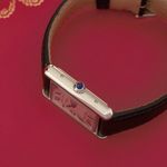 Cartier Tank WSTA0041 (2021) - Wit wijzerplaat 34mm Staal (4/8)