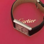 Cartier Tank WSTA0041 (2021) - Wit wijzerplaat 34mm Staal (5/8)