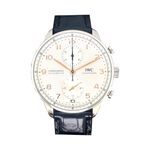 IWC Portuguese Chronograph IW371604 (2025) - Silver dial 41 mm Steel case (1/7)