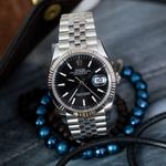 Rolex Datejust 36 126234 (2023) - Zwart wijzerplaat 36mm Staal (1/4)