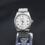 Rolex Datejust 36 16030 (1985) - White dial 36 mm Steel case (3/8)