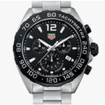 TAG Heuer Formula 1 Quartz CAZ1010.BA0842 (2024) - Zwart wijzerplaat 43mm Staal (1/1)