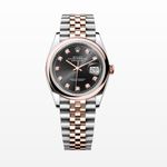 Rolex Datejust 36 126201 (2024) - Zwart wijzerplaat 44mm Staal (1/1)