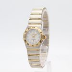 Omega Constellation 1262.75.00 (2002) - Pearl dial 23 mm Gold/Steel case (4/8)