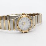 Omega Constellation 1262.75.00 (2002) - Pearl dial 23 mm Gold/Steel case (7/8)