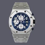 Audemars Piguet Royal Oak Offshore Chronograph 25721ST.OO.1000ST.09.A (2006) - Blue dial 42 mm Steel case (1/2)