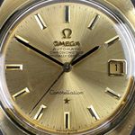 Omega Constellation 168.017 (1969) - Gold dial 35 mm Gold/Steel case (8/8)