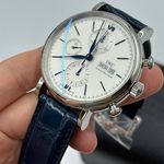 IWC Portofino Chronograph IW391037 (2023) - Silver dial 42 mm Steel case (7/8)