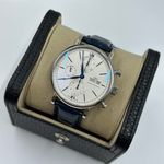 IWC Portofino Chronograph IW391037 (2023) - Zilver wijzerplaat 42mm Staal (3/8)