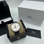 IWC Portofino Chronograph IW391037 (2023) - Silver dial 42 mm Steel case (2/8)