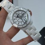 Chanel J12 H7481 (2023) - Wit wijzerplaat 38mm Keramiek (8/8)