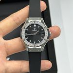 Hublot Classic Fusion Quartz 581.NX.1470.RX.1104 (2024) - Black dial 33 mm Titanium case (5/8)