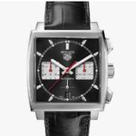 TAG Heuer Monaco CBL2113.FC6177 (2024) - Zwart wijzerplaat 39mm Staal (1/1)