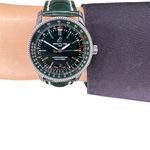 Breitling Navitimer A17326361L1P1 (2024) - Groen wijzerplaat 41mm Staal (8/8)