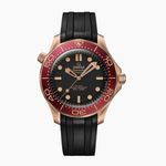 Omega Seamaster Diver 300 M 210.92.42.20.01.003 (2025) - Zwart wijzerplaat 42mm Roségoud (5/5)