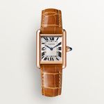 Cartier Tank Louis Cartier WGTA0010 (2023) - Zilver wijzerplaat 22mm Roségoud (1/1)