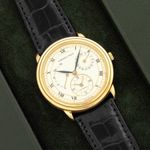 Audemars Piguet Jules Audemars 25685BA (Onbekend (willekeurig serienummer)) - Wit wijzerplaat 36mm Geelgoud (1/8)