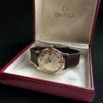 Omega Constellation 168.005 (1966) - White dial 34 mm Yellow Gold case (3/8)