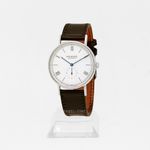 NOMOS Ludwig 38 237 (2024) - Wit wijzerplaat 38mm Staal (1/1)