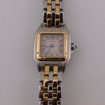 Cartier Panthère 1120 2 (1990) - White dial 22 mm Gold/Steel case (2/6)