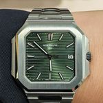 Patek Philippe Cubitus 5821/1A-001 (2024) - Green dial 45 mm Steel case (3/3)