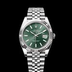 Rolex Datejust 41 126334 (2024) - Green dial 41 mm Steel case (1/1)