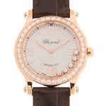 Chopard Happy Sport 274893-5012 (2022) - Wit wijzerplaat 30mm Roségoud (1/1)