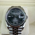 Rolex Datejust 36 126200 (2024) - Grijs wijzerplaat 36mm Staal (1/6)