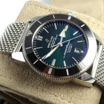 Breitling Superocean Heritage AB2020121L1A1 (2024) - Groen wijzerplaat 46mm Staal (2/8)