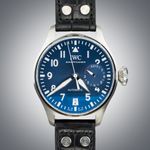 IWC Big Pilot IW501002 (Onbekend (willekeurig serienummer)) - Blauw wijzerplaat 46mm Staal (1/8)