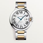 Cartier Ballon Bleu 42mm W2BB0031 (2023) - Zilver wijzerplaat 42mm Goud/Staal (1/1)