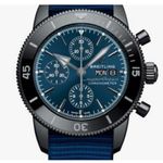 Breitling Superocean Heritage II Chronograph M133132A1C1W1 (2024) - Blauw wijzerplaat 44mm Staal (1/1)