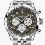 Breitling Aviator 8 AB04452A1L1A1 (2024) - Green dial 46 mm Steel case (1/1)