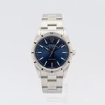 Rolex Air-King 14010 (1995) - Blauw wijzerplaat 34mm Staal (1/8)