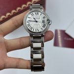 Cartier Ballon Bleu 36mm W4BB0024 (2023) - Zilver wijzerplaat 36mm Staal (6/8)