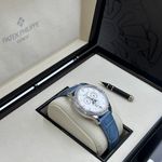 Patek Philippe Annual Calendar 4947G-010 (2024) - White dial 38 mm White Gold case (1/8)