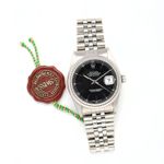 Rolex Datejust 36 16234 (1996) - Black dial 36 mm Steel case (2/2)