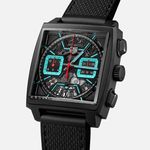 TAG Heuer Monaco CBL2184.FT6236 (2024) - Zwart wijzerplaat 39mm Titanium (1/1)